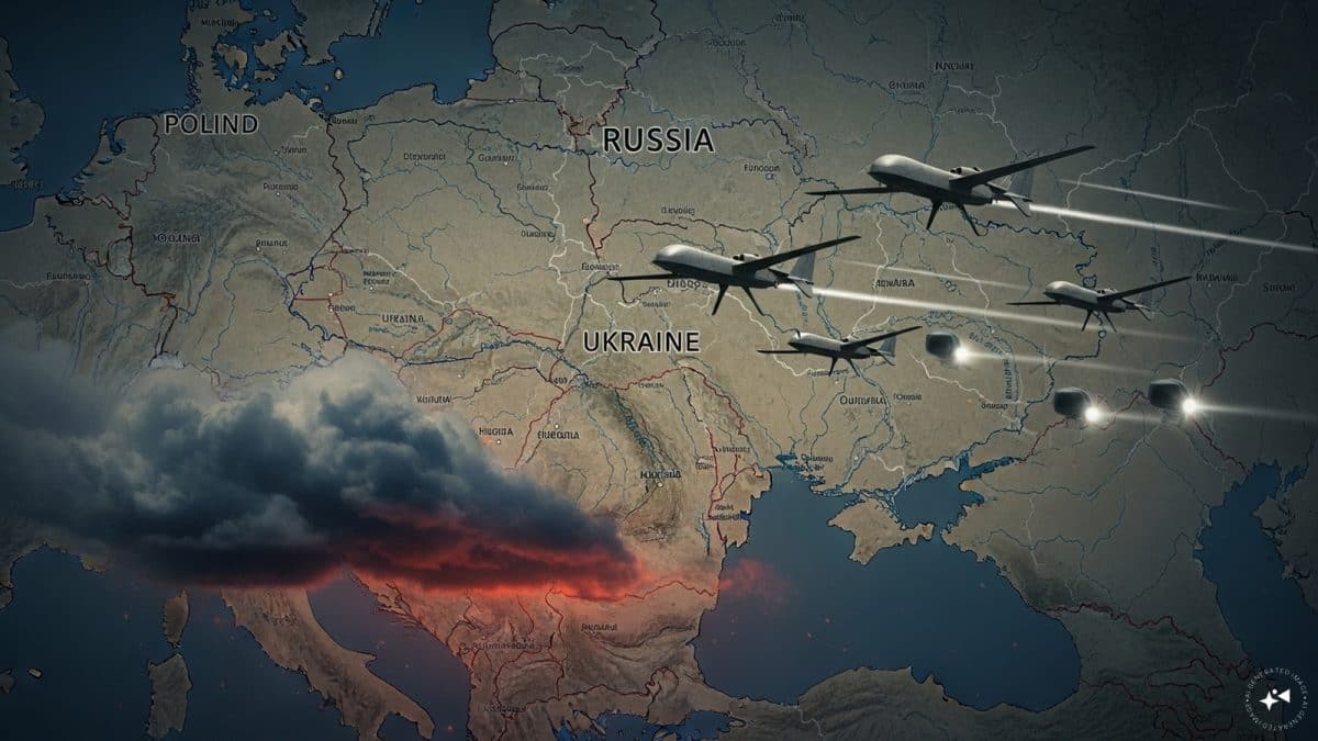 EU, Ukraine hold talks on ‘drone wall’ as NATO fears Russia’s airspace forays could escalate tensions