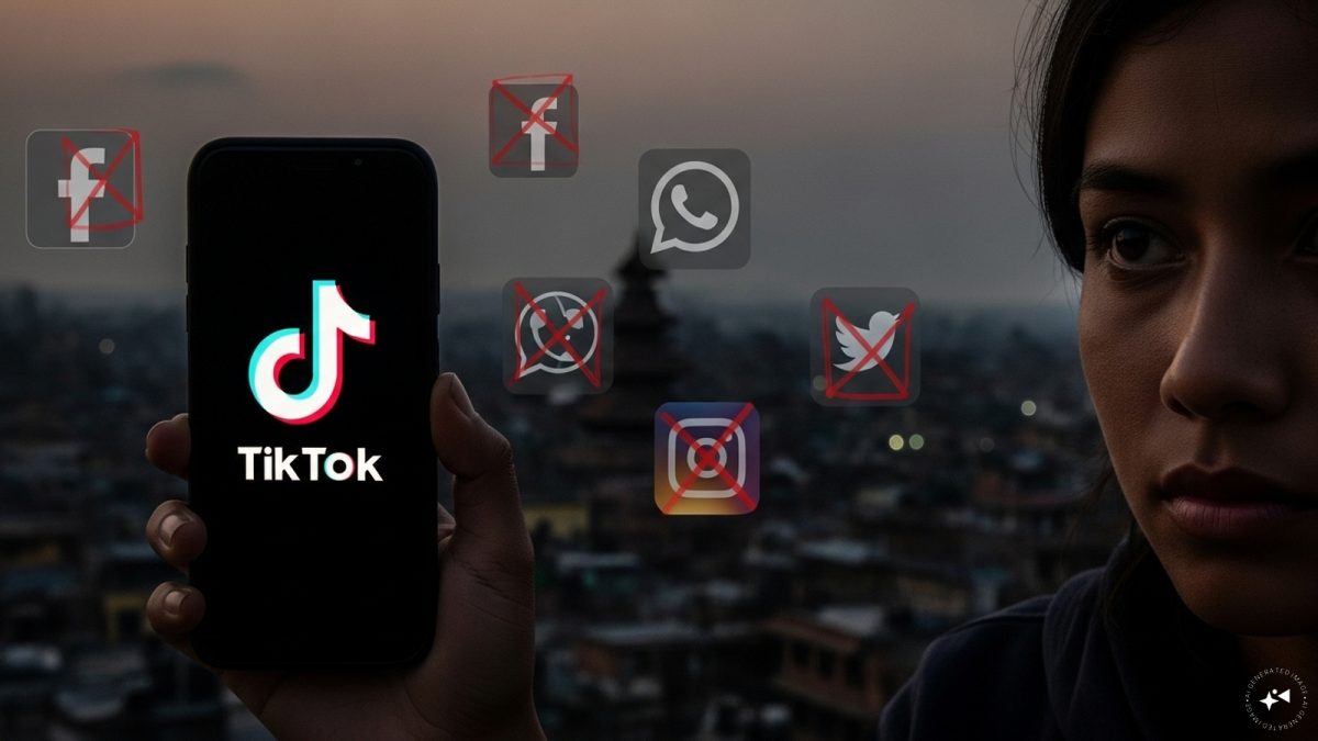 TikTok spared as Nepal bans Facebook, WhatsApp and other major social media platforms TikTok spared as Nepal bans Facebook, WhatsApp and other major social media platforms