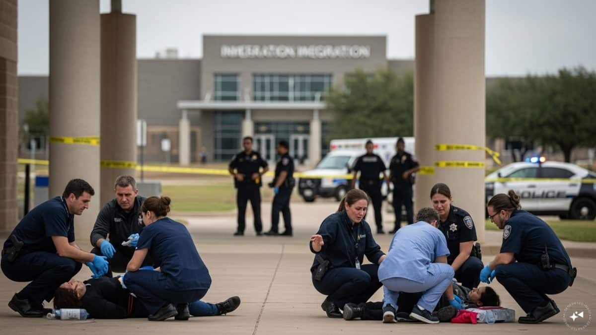 Three people shot at Dallas ICE facility; shooter dead