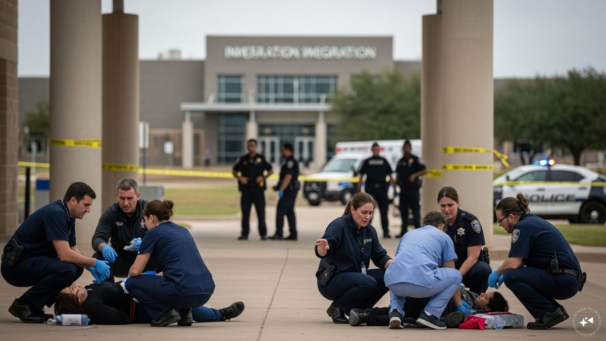 Three people shot at Dallas ICE facility; shooter dead