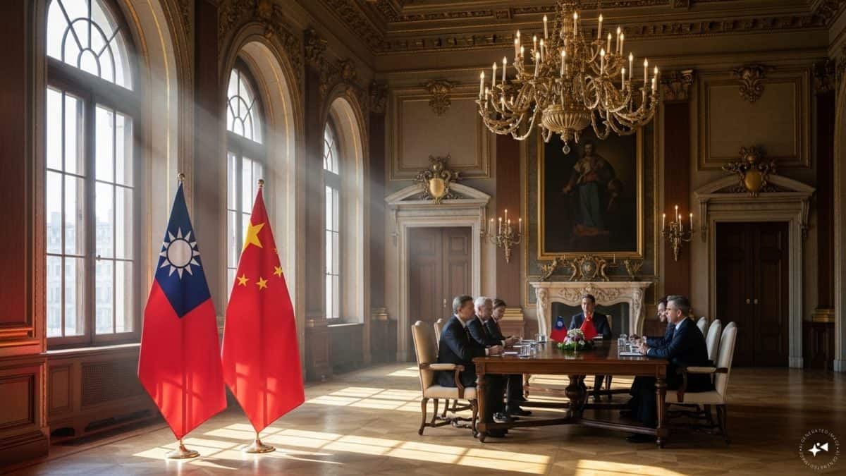 Taiwan, China Foreign Ministers in Europe at the Same Time