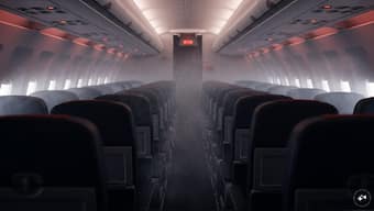 Incidents of toxic engine fumes leaking into cabins jumped from just 12 per million departures in 2014 to nearly 108 per million in 2024. AI-generated Image for Representation
