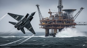 Poland reports Russian jets over Baltic oil platform as Nato intercepts MiG-31s near Estonia