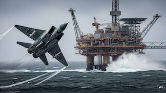 Poland reports Russian jets over Baltic oil platform as Nato intercepts MiG-31s near Estonia