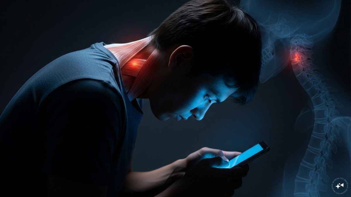 Dr explains: How modern lifestyles are fuelling the 'tech neck' epidemic and orthopaedic ailments Dr explains: How modern lifestyles are fuelling the 'tech neck' epidemic and orthopaedic ailments