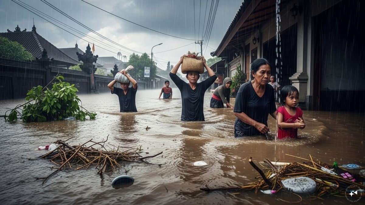 Rain fury in Indonesia: At least 6 killed in Bali floods