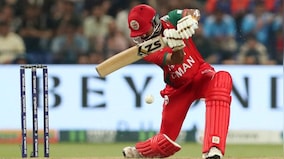 India vs Oman Live Score, Asia Cup 2025: India under pressure as Oman change gears in final overs