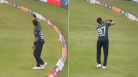 Haris Rauf sparks controversy with gesture suggesting Pakistan downed Indian fighter jets - WATCH