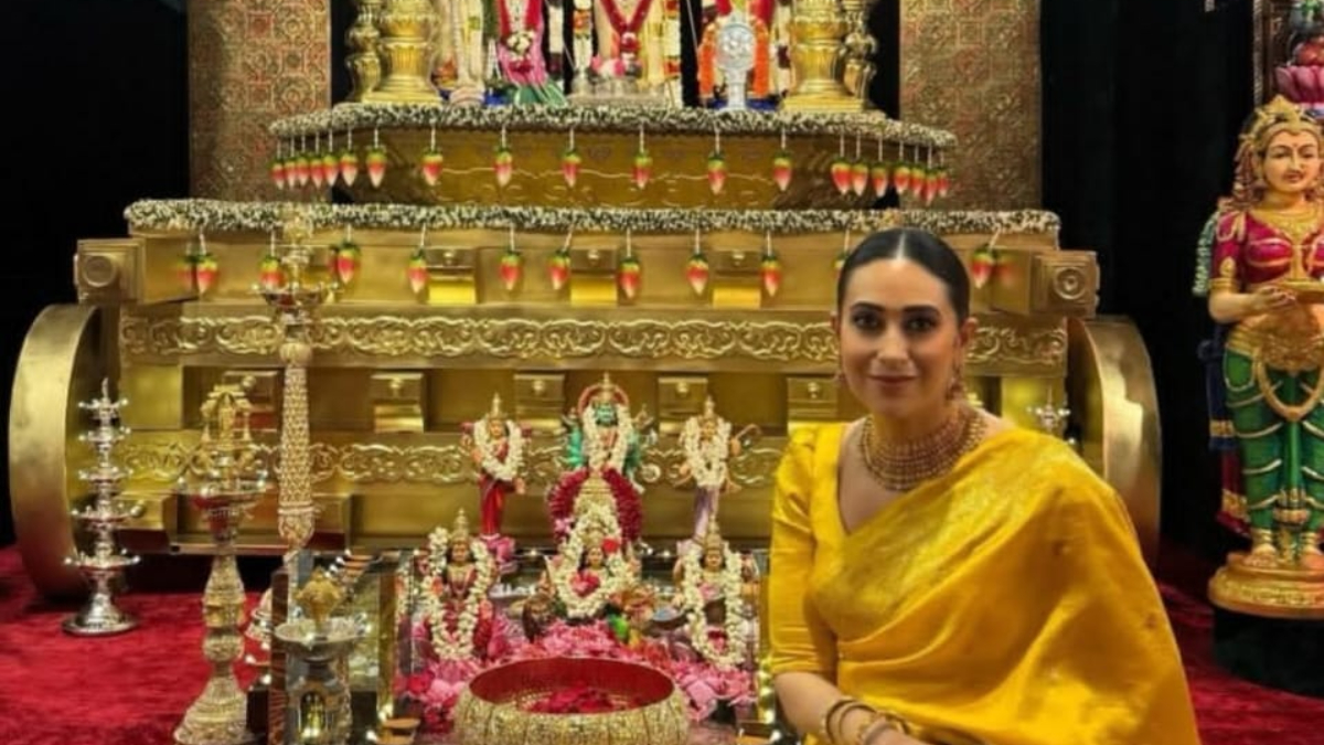 Navratri 2025: Karisma Kapoor shares her traditional look with fans on the occasion, dons a yellow saree Navratri 2025: Karisma Kapoor shares her traditional look with fans on the occasion, dons a yellow saree