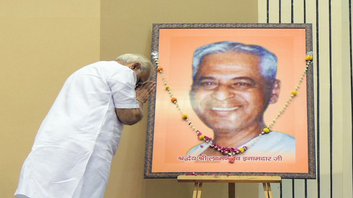 Meet Laxmanrao Inamdar, the father-figure who shaped PM Modi’s early life