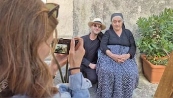 Tourists now travel from far and wide, not just to admire the town’s famous lake or medieval churches, but to meet 94-year-old “Nonna Margherita,” or as locals call her, “L’Ultima Regina” — the Last Queen. Image courtesy: X/ANSA