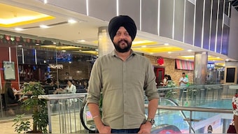 Navjot Singh and his wife, Sandeep Kaur, were returning home after visiting Bangla Sahib Gurudwara when tragedy struck. Singh, riding his motorcycle with Kaur on the pillion, was hit from behind by a speeding BMW. Image courtesy: X