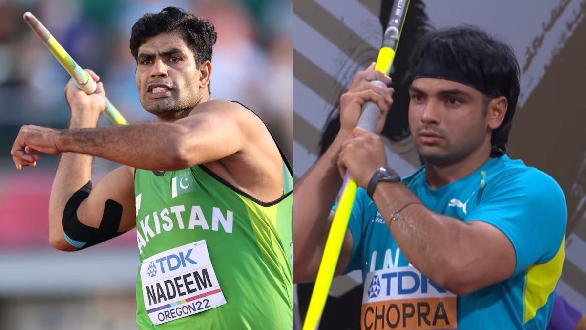 World Athletics Championships Highlights: Neeraj Chopra vs Arshad Nadeem in men's javelin final World Athletics Championships Highlights: Neeraj Chopra vs Arshad Nadeem in men's javelin final