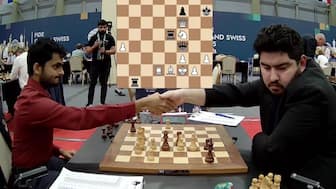 Nihal Sarin registered a hat-trick of wins at the FIDE Grand Swiss 2025. Image: FIDE