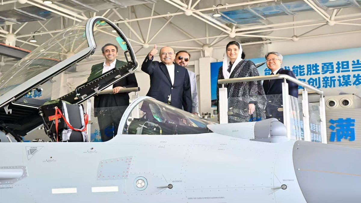 Pakistan President Asif Ali Zardari tours China’s military complex. Should India pay attention?