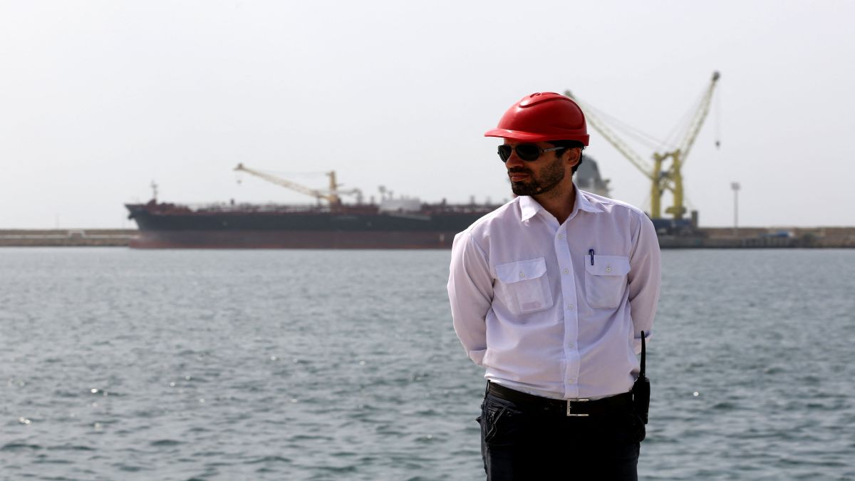 An engineer stands at Shahid Beheshti Port in the southeastern Iranian coastal city of Chabahar, on the Gulf of Oman. The United States has ended the special sanctions waiver for it, which may place India’s flagship connectivity project under unprecedented strain. File image/AFP An engineer stands at Shahid Beheshti Port in the southeastern Iranian coastal city of Chabahar, on the Gulf of Oman. The United States has ended the special sanctions waiver for it, which may place India’s flagship connectivity project under unprecedented strain. File image/AFP
