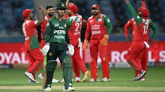 Pakistan's Saim Ayub walks back to the pavilion after his dismissal during the Asia Cup 2025. Image: AFP