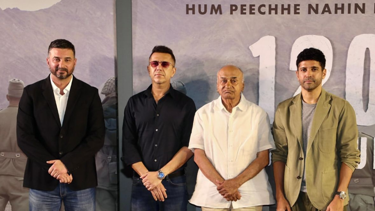 Director Razneesh ‘Razy’ Ghai opened up about choosing Farhan Akhtar for playing Major Shaitan Singh in 120 Bahadur! Director Razneesh ‘Razy’ Ghai opened up about choosing Farhan Akhtar for playing Major Shaitan Singh in 120 Bahadur!