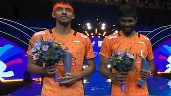Satwik-Chirag finish runners-up at China Masters 2025. Image: DD