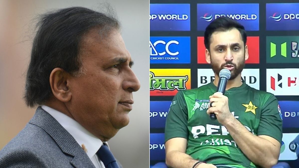 Sunil Gavaskar has slammed the Pakistan team for skipper Asia Cup press conference. Image: AFP/ACC Sunil Gavaskar has slammed the Pakistan team for skipper Asia Cup press conference. Image: AFP/ACC