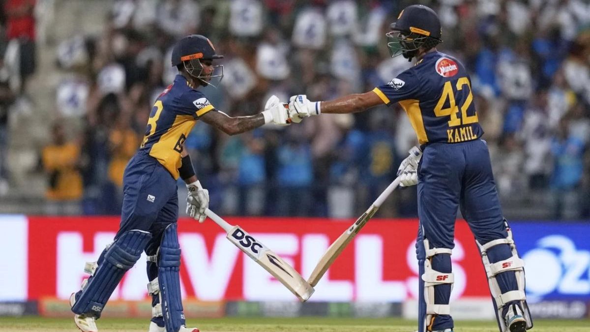 Pathum Nissanka and Kamil Mishara in action against Bangladesh. Image: AP Pathum Nissanka and Kamil Mishara in action against Bangladesh. Image: AP