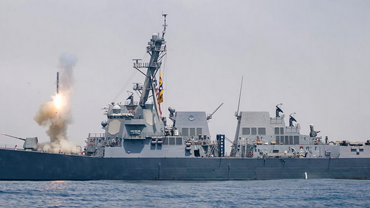 The Tomahawk cruise missile was first inducted into service in 1983. Its first operational use during conflict was during Operation Desert Storm in 1991. Image courtesy: rtx.com The Tomahawk cruise missile was first inducted into service in 1983. Its first operational use during conflict was during Operation Desert Storm in 1991. Image courtesy: rtx.com