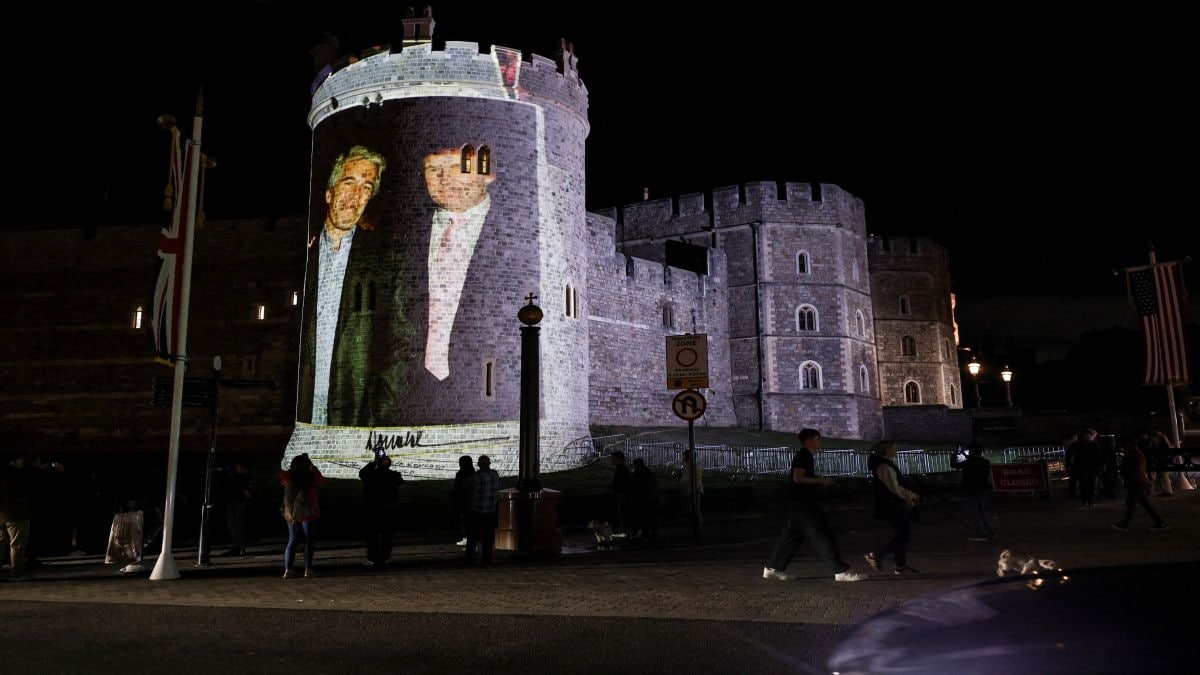 From Windsor walls to banners, why Trump-Epstein photos are all over London