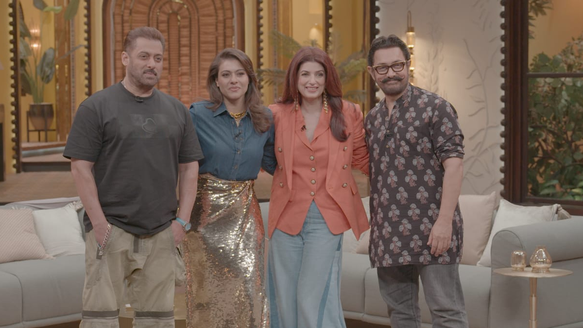 Salman Khan dreams of fatherhood, Aamir Khan opens up on his divorce on Kajol and Twinkle Khanna's show 'Two Much' Salman Khan dreams of fatherhood, Aamir Khan opens up on his divorce on Kajol and Twinkle Khanna's show 'Two Much'