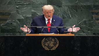 US President Donald Trump. AFP