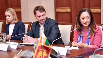 US trade representative for South Asia Brendan Lynch (centre) is in New Delhi for a one-day visit, marking a fresh attempt by India and US to fast-track negotiations on a trade deal between the two countries. File image/@usembassycolomb/X