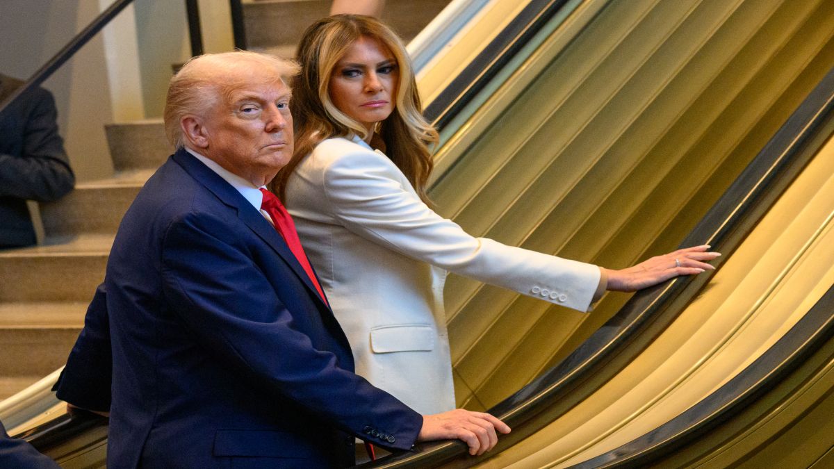 US President Donald Trump and First Lady Melania Trump step on an escalator as they arrive for the 80th session of the UN's General Assembly (UNGA) in New York City. AFP US President Donald Trump and First Lady Melania Trump step on an escalator as they arrive for the 80th session of the UN's General Assembly (UNGA) in New York City. AFP