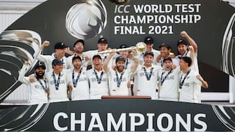 New Zealand beat India in the inaugural edition of World Test Championship in 2021. Image: Reuters