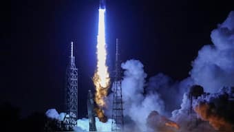 A Blue Origin New Glenn rocket lifts off on its inaugural launch at the Cape Canaveral Space Force Station in Cape Canaveral, Florida, US on January 16, 2025. Reuters