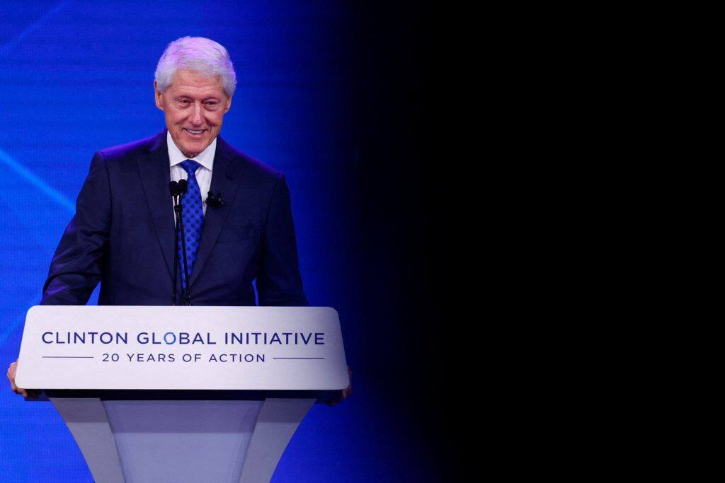 Former U.S. President Bill Clinton speaks during the 2025 Clinton Global Initiative (CGI) in New York City, US. Reuters 
