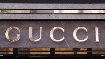 The logo of fashion house Gucci is seen outside a shop in Milan, Italy. File image/Reuters