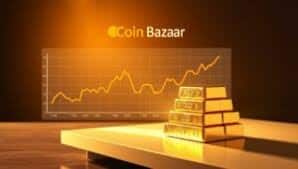 Since January 1, the price of gold has increased by 21 per cent.