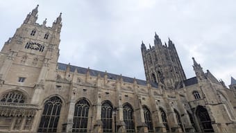 A view shows Canterbury cathedral, in Canterbury, Britain, September 26, 2025. Reuters