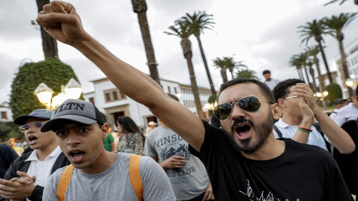 <div>Morocco's 'Gen Z' protests continue for eighth straight day as youth demand for better life</div>