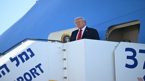 WATCH | US President Donald Trump lands in Israel as first set of hostages head home