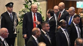 Israel-Hamas ceasefire Live: Trump in Knesset as Israel celebrates hostage return, releases Palestinian prisoners