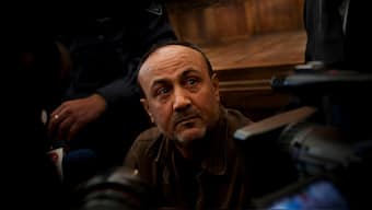 Marwan Barghouti, known as the Palestinian 'Nelson Mandela, in Jerusalem's court in January 2012. AP