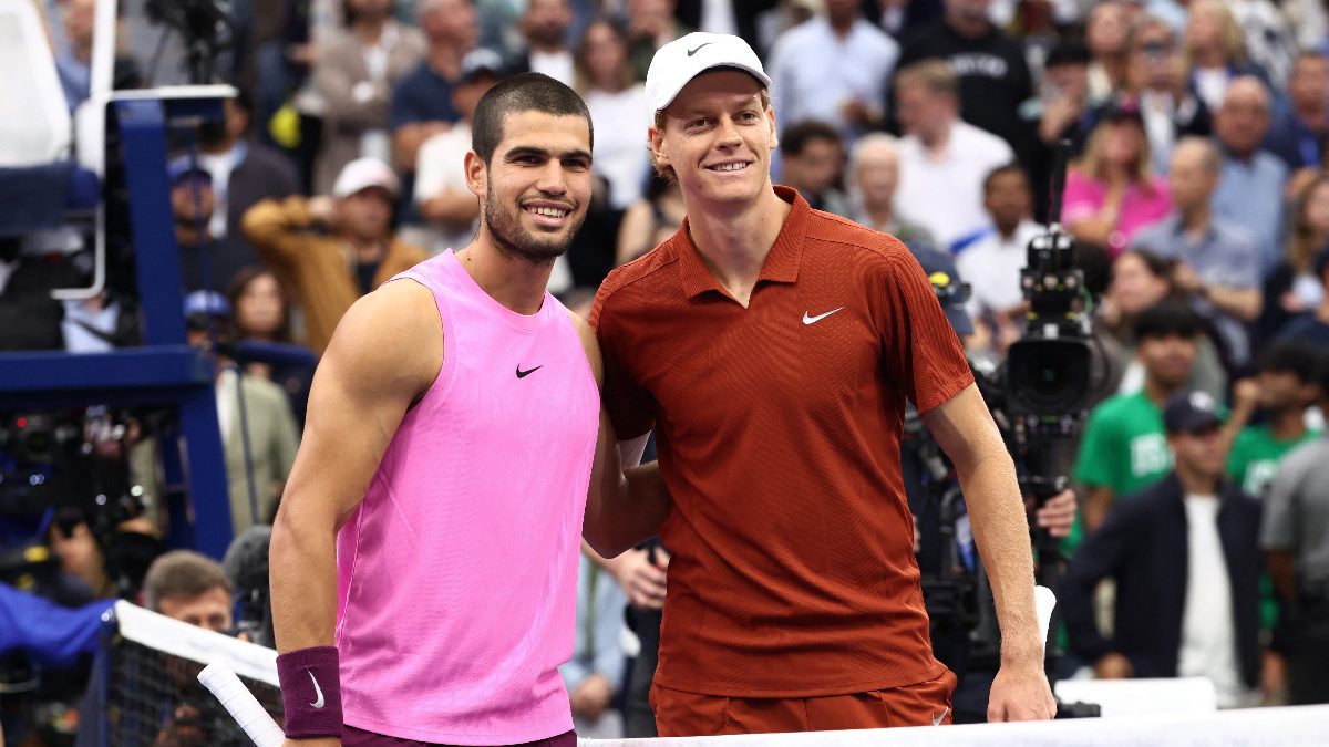 Carlson Alcaraz and Jannik Sinner’s dominance have led to a slow court theory. Image: Reuters Carlson Alcaraz and Jannik Sinner’s dominance have led to a slow court theory. Image: Reuters