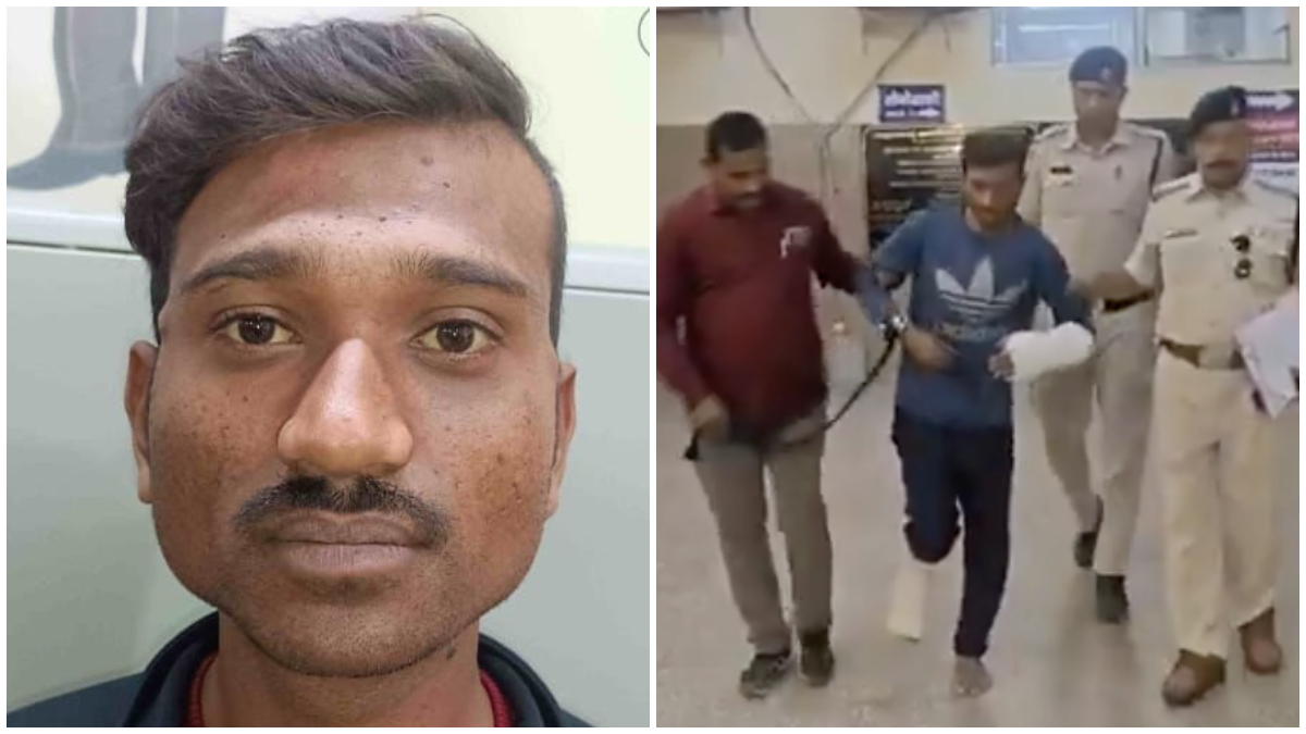 Accused in Indore molestation case involving Australian women cricketers seen limping at police station in viral video Accused in Indore molestation case involving Australian women cricketers seen limping at police station in viral video