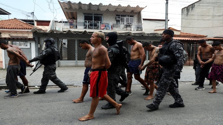 Deadliest police raid in Brazil kills 132, corpses line Rio street ahead of global climate events Deadliest police raid in Brazil kills 132, corpses line Rio street ahead of global climate events