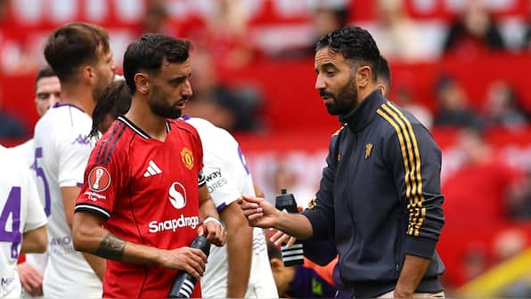 Ahead of Man United's showdown against Liverpool, Amorim faces key questions over Fernandes, Lammens