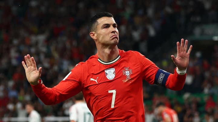 Ronaldo adds another record to his collection after firing brace during Portugal’s World Cup Qualifier draw against Hungary
