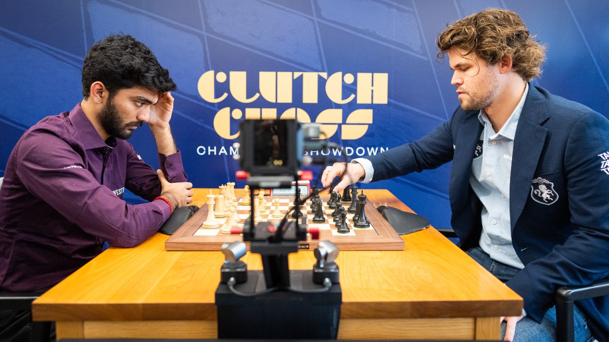 Carlsen concedes Gukesh loss still weighs on him, jokes another defeat could cause ‘existential crisis’: 'I don’t know what to do' Carlsen concedes Gukesh loss still weighs on him, jokes another defeat could cause ‘existential crisis’: 'I don’t know what to do'