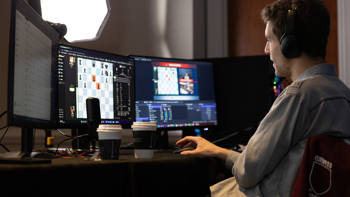 American GM Daniel Naroditsky had a huge online presence with up to 800,000 followers across YouTube and Twitch Image: Kelly Centrelli/Charlotte Chess Center via AP) American GM Daniel Naroditsky had a huge online presence with up to 800,000 followers across YouTube and Twitch Image: Kelly Centrelli/Charlotte Chess Center via AP)