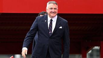 PGA President Don Rea Jr. during the opening ceremony of 2025 Ryder Cup. Image: Reuters