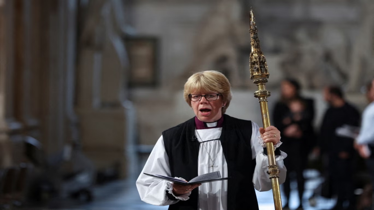 Sara Mullaly is Britain’s archbishop: Ex-nurse is first woman to lead Church of England